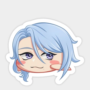 chibi ayato genshin fanart Sticker